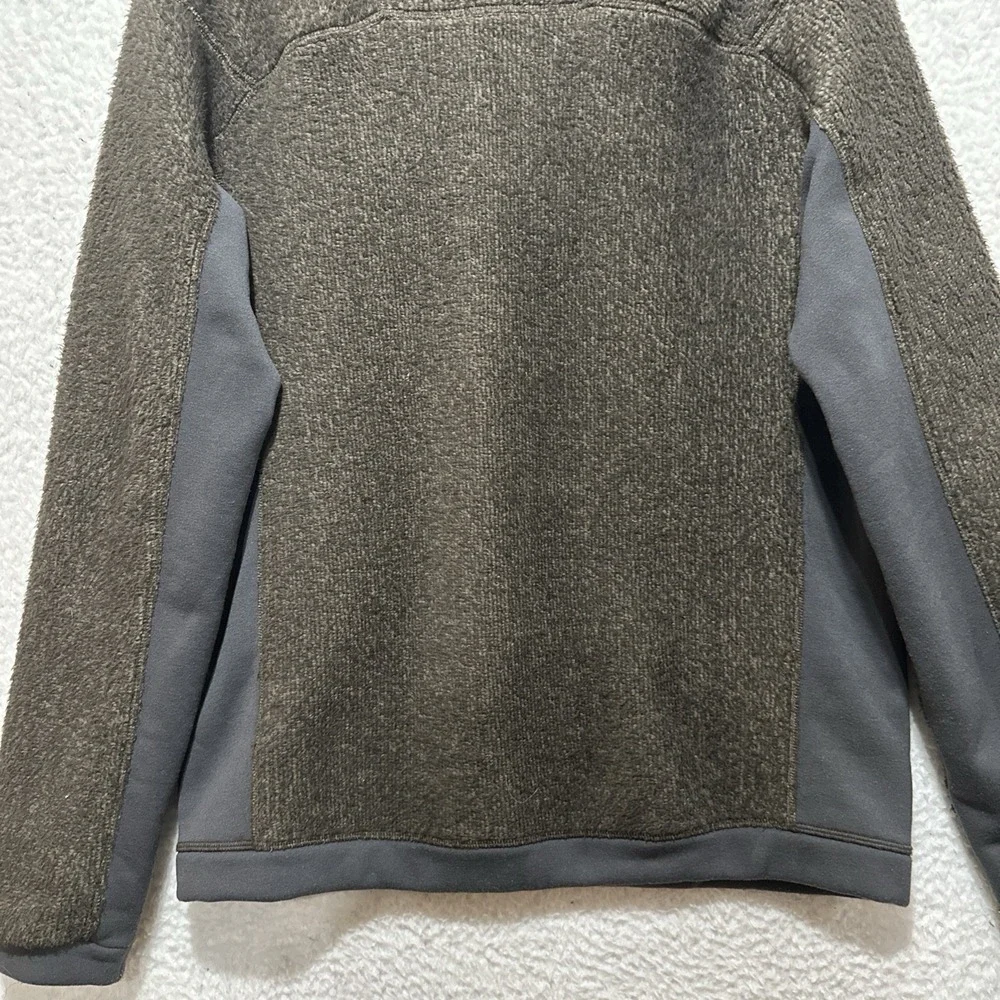 North Face Men's Sz M Authentic Grizzly‎ Hybrid Full Zip Fleece Polartec Jacket
